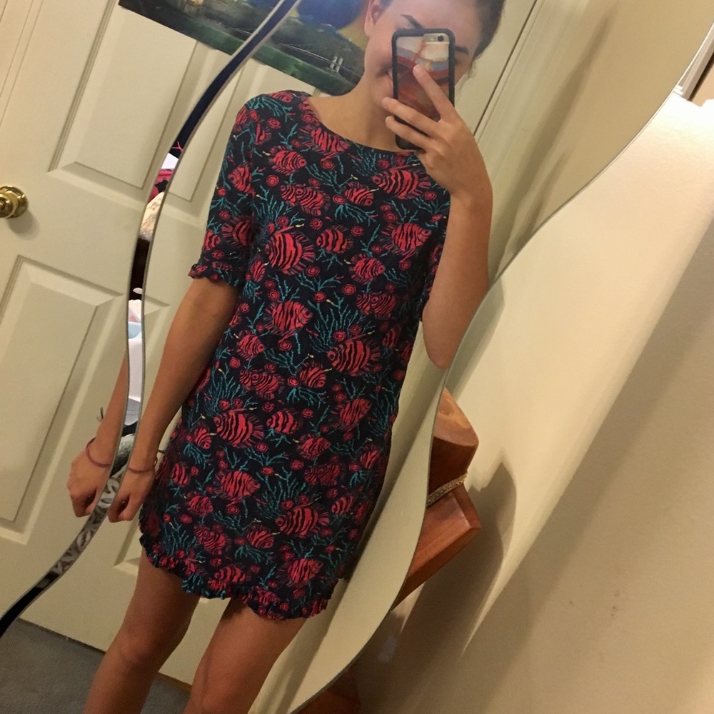 Cotton Shift Dress